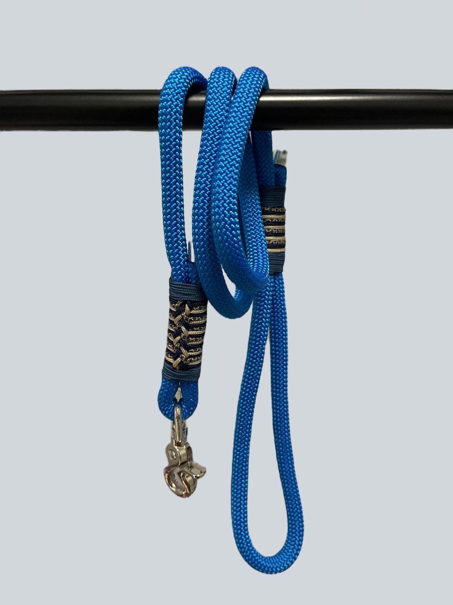 Guinzaglio in corda con moschettone